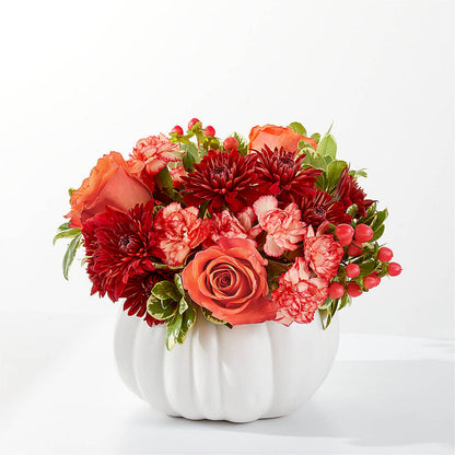 Autumn Air Pumpkin Bouquet – BEBE'S FLOWER SHOP, Los Angeles CA