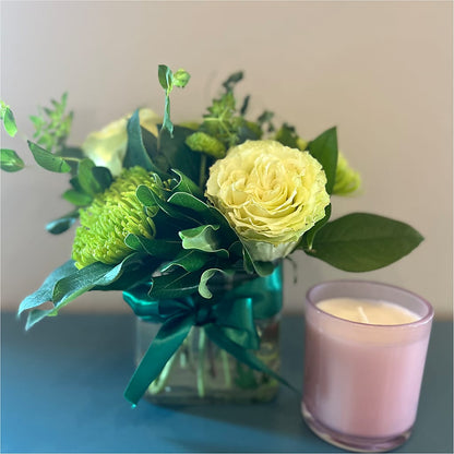 Emerald Forest Bouquet – BEBE'S FLOWER SHOP, Los Angeles CA