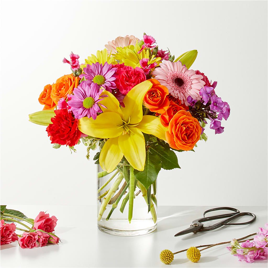 Cue the Confetti - A Florist Original – BEBE'S FLOWER SHOP, Los Angeles CA