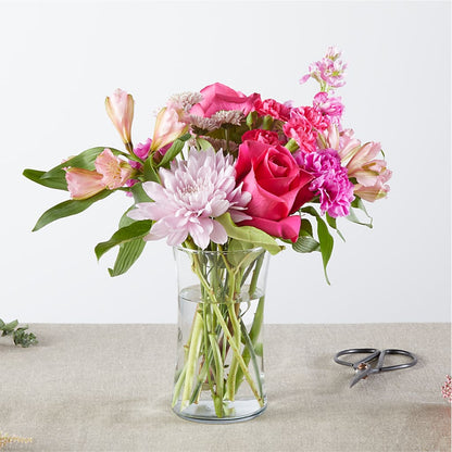 Pink Ribbon - A Florist Original – BEBE'S FLOWER SHOP, Los Angeles CA