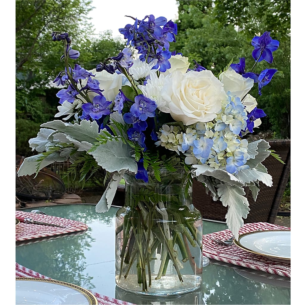 Clear Skies Bouquet – BEBE'S FLOWER SHOP, Los Angeles CA