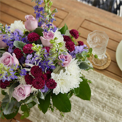 Violet Frost Bouquet – BEBE'S FLOWER SHOP, Los Angeles CA