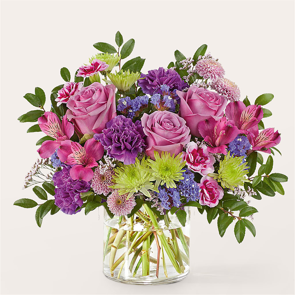 Glass Half Full Bouquet – BEBE'S FLOWER SHOP, Los Angeles CA