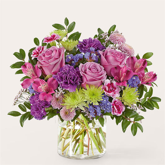 Glass Half Full Bouquet – BEBE'S FLOWER SHOP, Los Angeles CA