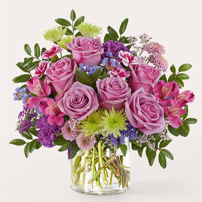 Glass Half Full Bouquet – BEBE'S FLOWER SHOP, Los Angeles CA