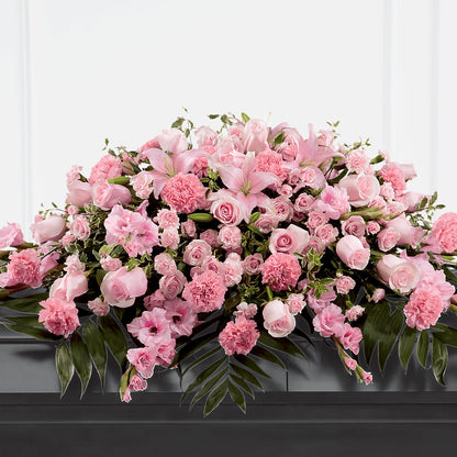 Garden of Comfort Casket Spray (Standard) – BEBE'S FLOWER SHOP, Los Angeles CA