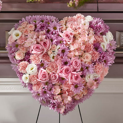 Heaven's Light Heart – BEBE'S FLOWER SHOP, Los Angeles CA