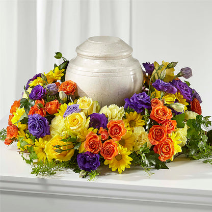 Blossoms of Remembrance Cremation Adornment – BEBE'S FLOWER SHOP, Los Angeles CA