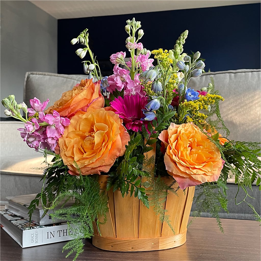 Garden of Life Basket – BEBE'S FLOWER SHOP, Los Angeles CA