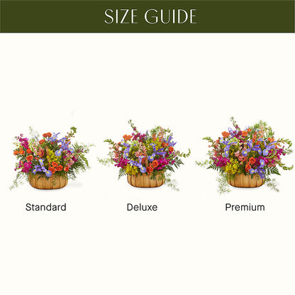 Garden of Life Basket – BEBE'S FLOWER SHOP, Los Angeles CA