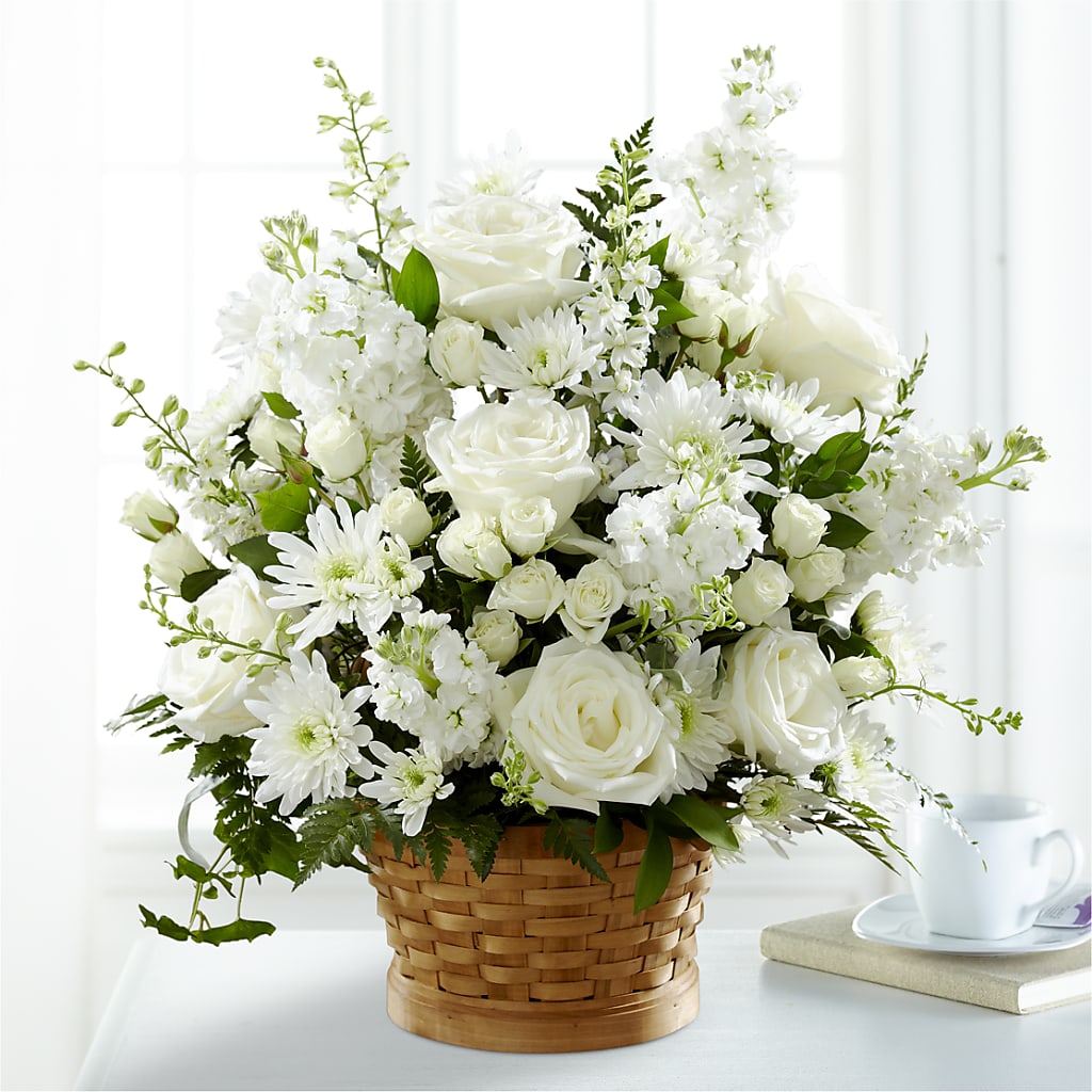 Heartfelt Condolences Arrangement – BEBE'S FLOWER SHOP, Los Angeles CA