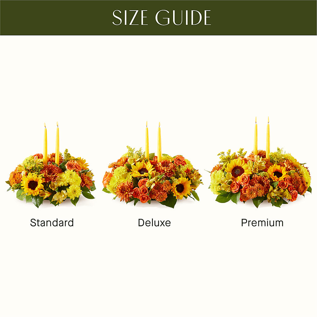 Autumn Harmony Centerpiece – BEBE'S FLOWER SHOP, Los Angeles CA
