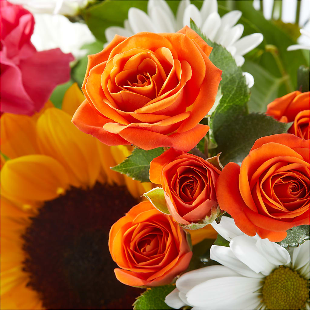 Sun-drenched Blooms Bouquet – BEBE'S FLOWER SHOP, Los Angeles CA