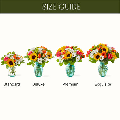 Sun-drenched Blooms Bouquet – BEBE'S FLOWER SHOP, Los Angeles CA
