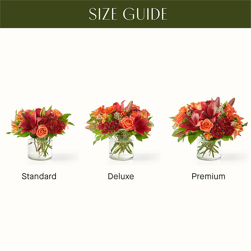 Crimson Leaves Bouquet – BEBE'S FLOWER SHOP, Los Angeles CA