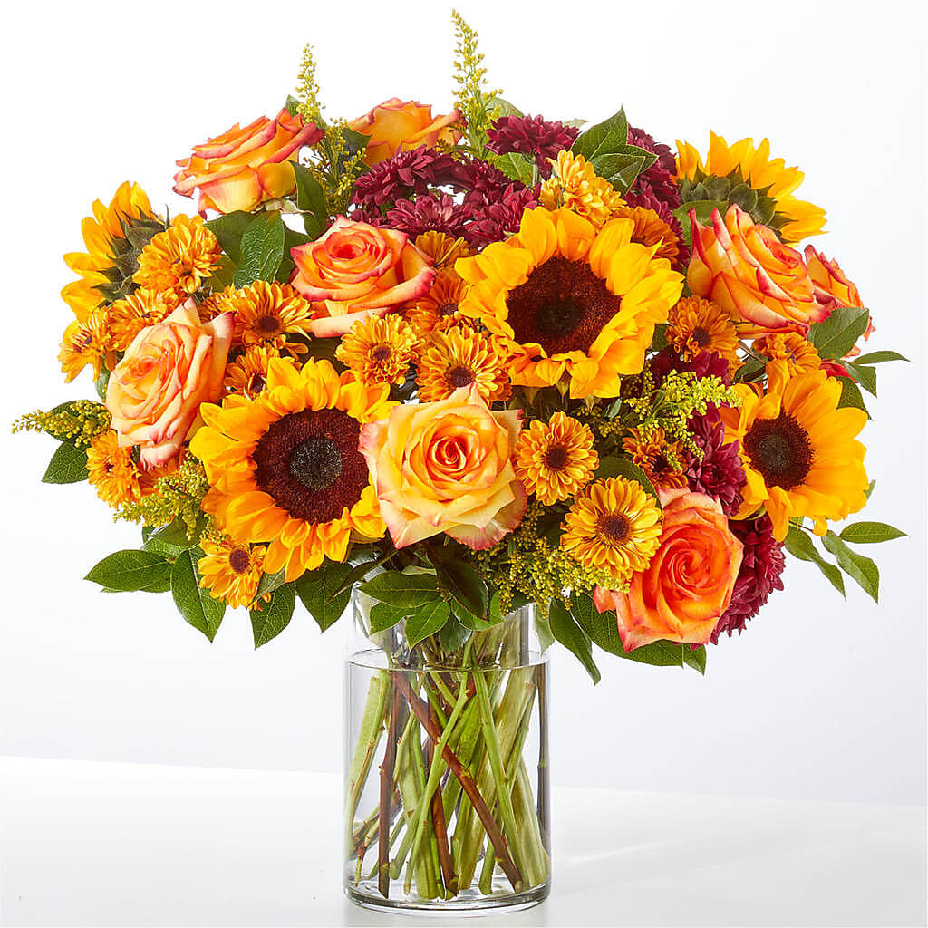 Flannel Scarf Bouquet – BEBE'S FLOWER SHOP, Los Angeles CA