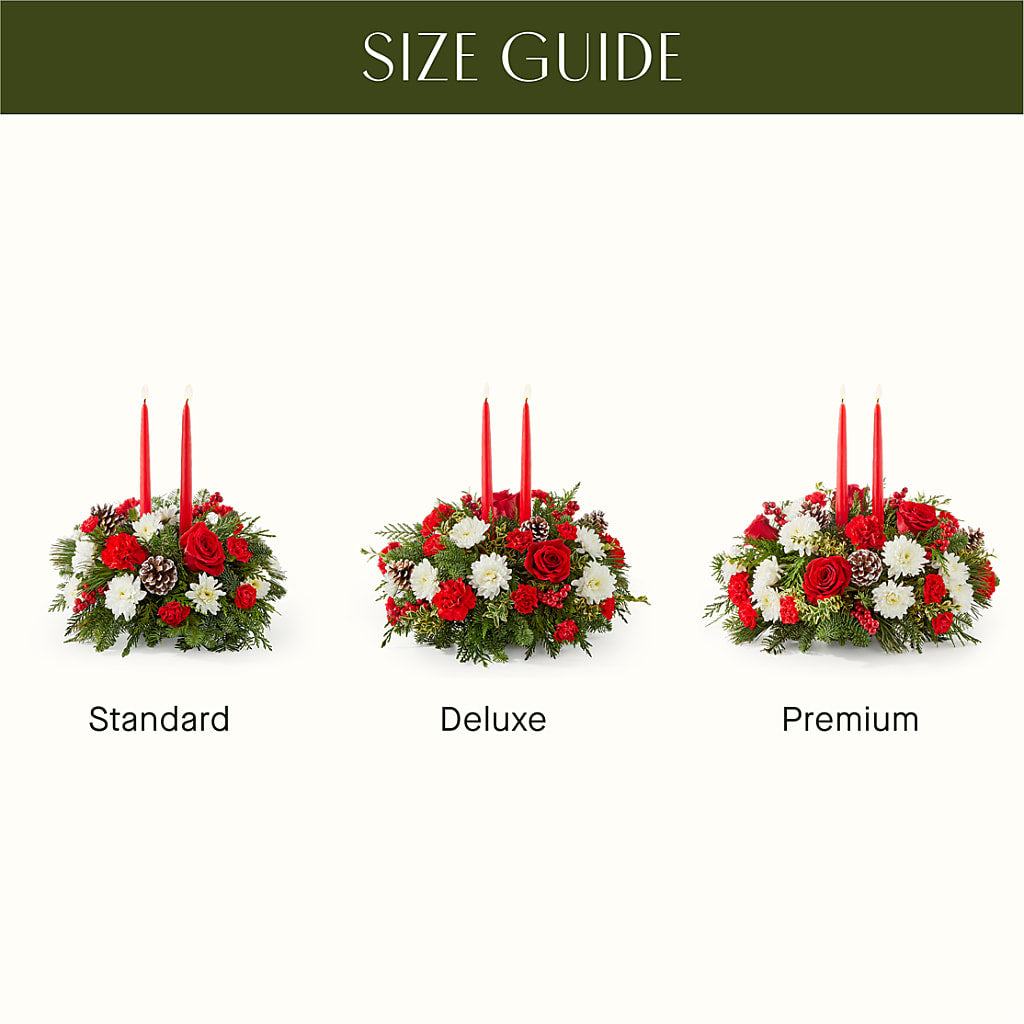 Holiday Soiree Centerpiece – BEBE'S FLOWER SHOP, Los Angeles CA
