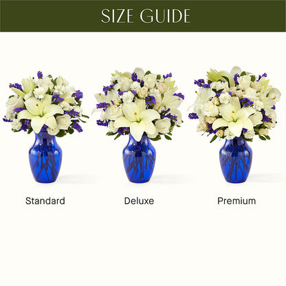Sapphire Rush Bouquet – BEBE'S FLOWER SHOP, Los Angeles CA