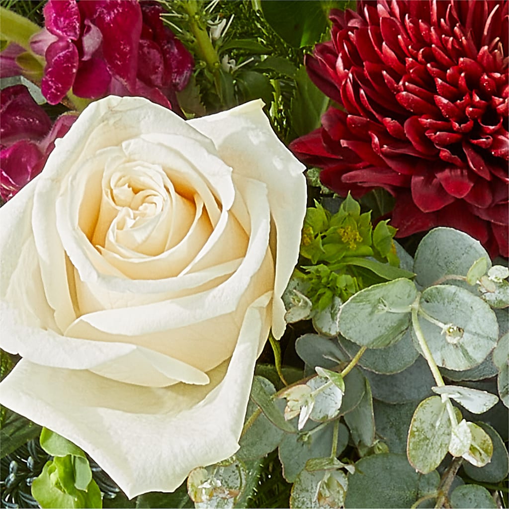 Cranberry Fizz Bouquet – BEBE'S FLOWER SHOP, Los Angeles CA