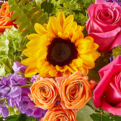 Vibrant Greetings Bouquet – BEBE'S FLOWER SHOP, Los Angeles CA