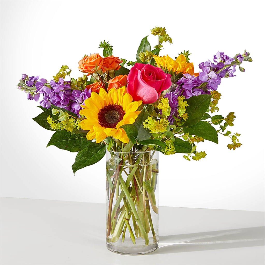 Vibrant Greetings Bouquet – BEBE'S FLOWER SHOP, Los Angeles CA