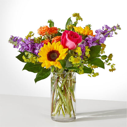 Vibrant Greetings Bouquet – BEBE'S FLOWER SHOP, Los Angeles CA