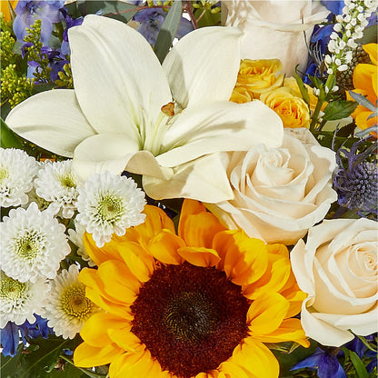 Wonderfully Sunny Bouquet – BEBE'S FLOWER SHOP, Los Angeles CA