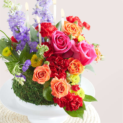 Best Year Yet Floral Cake – BEBE'S FLOWER SHOP, Los Angeles CA