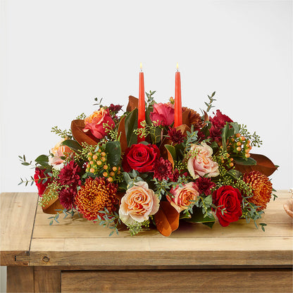 Gather Near Centerpiece – BEBE'S FLOWER SHOP, Los Angeles CA