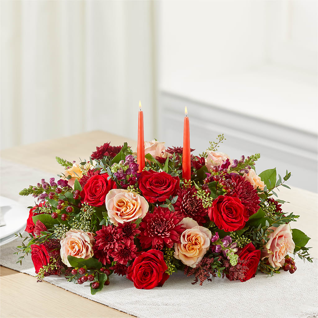 Most Thankful Centerpiece – BEBE'S FLOWER SHOP, Los Angeles CA