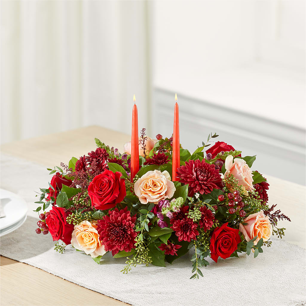 Most Thankful Centerpiece – BEBE'S FLOWER SHOP, Los Angeles CA