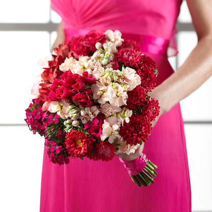 Pink Effervescence Bouquet – BEBE'S FLOWER SHOP, Los Angeles CA