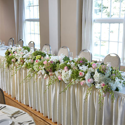 State of Joy Head Table Arrangement – BEBE'S FLOWER SHOP, Los Angeles CA