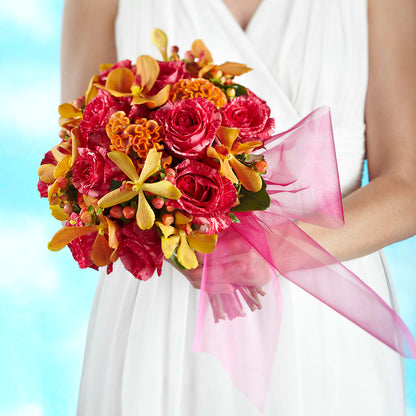 Brilliant Shades of Love Bouquet – BEBE'S FLOWER SHOP, Los Angeles CA
