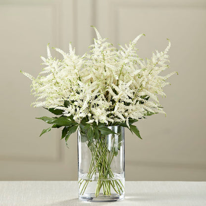 White Astilbe Bouquet – BEBE'S FLOWER SHOP, Los Angeles CA